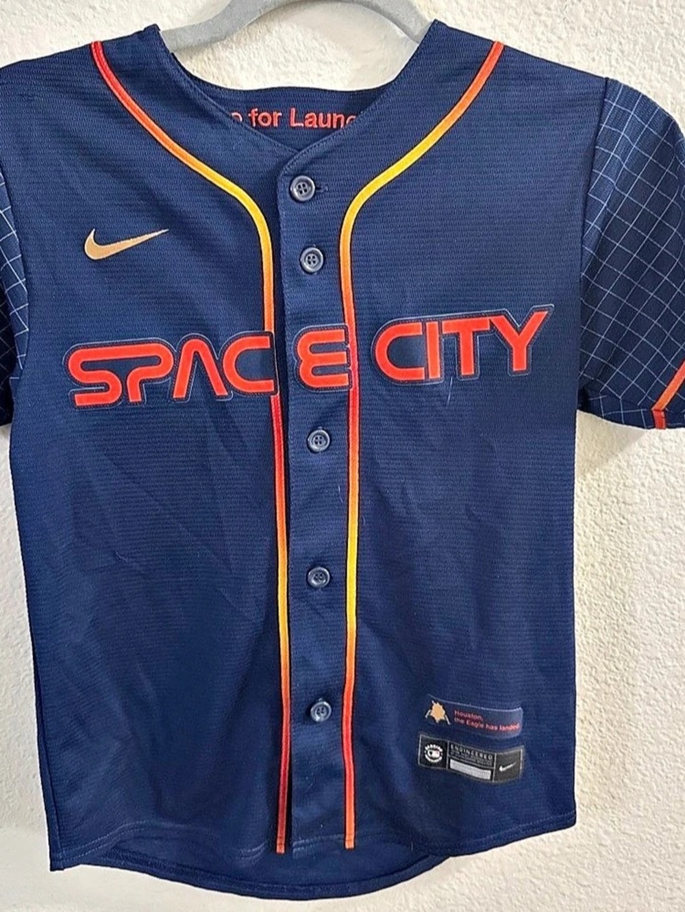 Nike Houston Astros City Connect Space City Youth Baseball Jersey